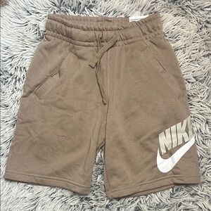Nike Brown Logo Shorts